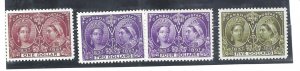 CANADA ESSAY COPIES OF THESE HI-VALUE JUBILEE STAMPS BS27644