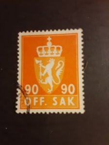 *Norway #O79                 Used