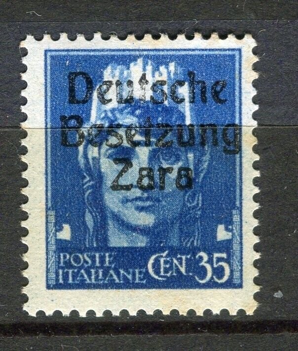 DALMATIA; 1941-4 early German Occupation on Italian issue Mint hinged 35c.