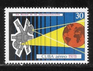 Cuba C283 1978 World Telecommunication Day single MNH