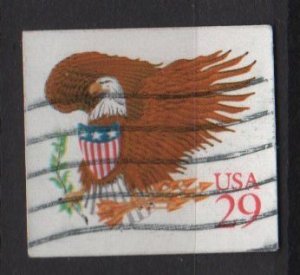 USA 1992 - Scott 2597 used - 29c, Eagle & Shield