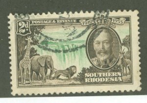 Southern Rhodesia #34 Used Single