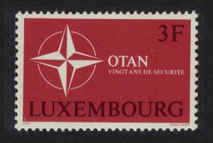 Luxembourg 20th Anniversary of NATO 1969 MNH SG#842