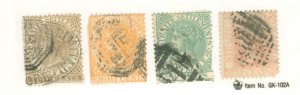 Straits Settlements #10/13/15/17  Single