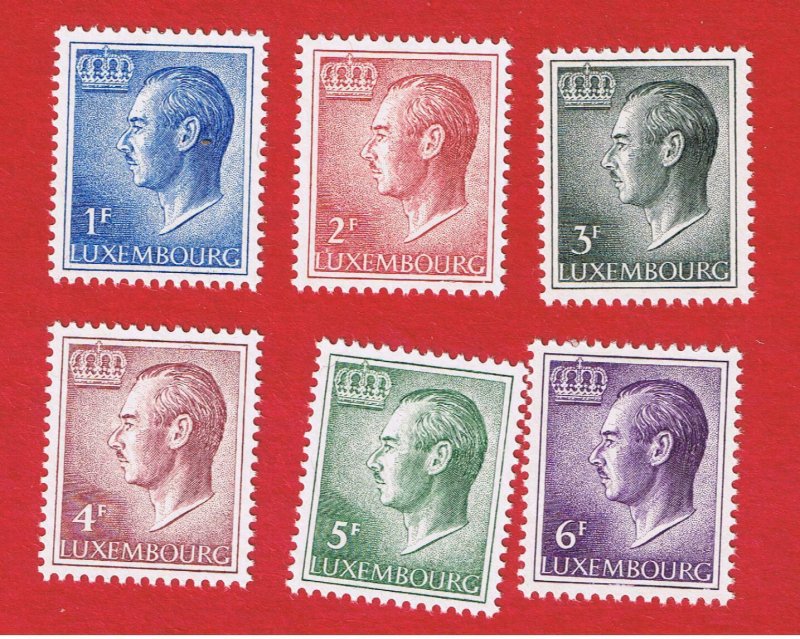 Luxembourg #418//428  MNH OG  Grand Duke  Free S/H