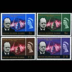 SOLOMON IS. 1966 - Scott# 145-8 Churchill Set of 4 NH