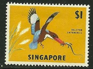 Singapore # 67, Mint Hinge