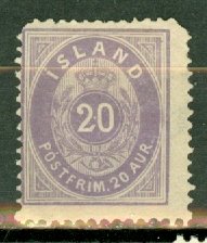 M: Iceland 13a mint CV $1100