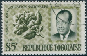 Togo 1964 SG385 85f President and flowers FU