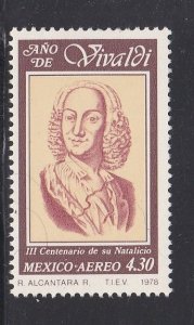 Mexico # C589, Uvaldi - Composer, Mint NH