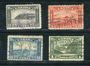 Canada 174 - 177  Used Mt Cavell High Values