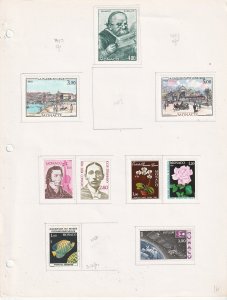 Monaco Collection C - 4 Scans - All the stamps are in the scans.