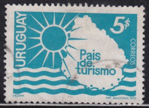 Uruguay 778 Tourism 1970