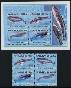 Guinea MI 3413a, Bk687a MNH Whales