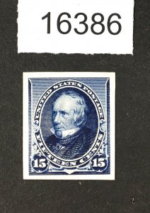 MOMEN: US STAMPS # 227P4 PROOF ON CARD XF $40 LOT #16386