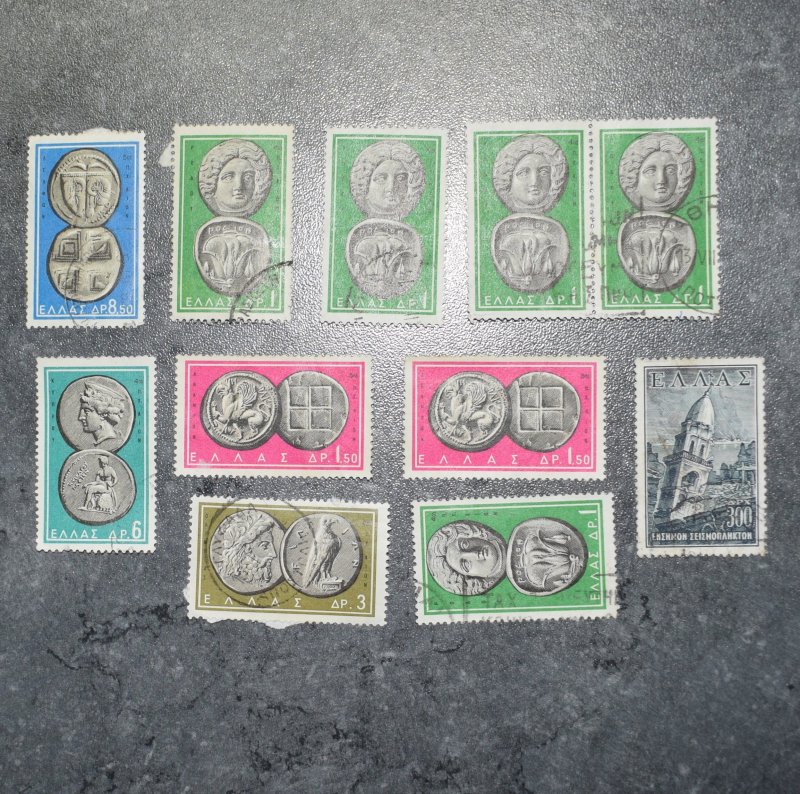 GREECE HELLAS Stamps    coms  all 1959 + 63  ~~L@@K~~