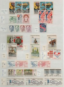 Czechoslovakia 1961/92 A4 8/16 stockbookof commemorative and definitive  Stamps