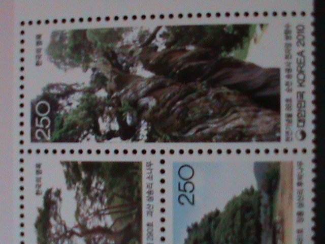 ​KOREA-2010-SC#2332-FAMOUS HISTORIC TREES OF KOREA -MNH-BLOCK VF-LAST ONE