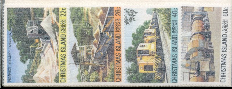 Christmas Island, Scott #103-06, Mint, Never Hinged