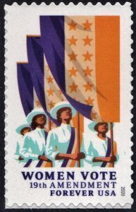 U.S.#5523 Women Vote 55c FE Single, MNH.