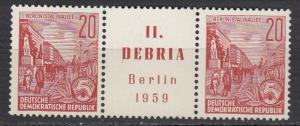 Germany - 1959 Stamp Fair SE-tenant Mi# 580B - MNH (2224)