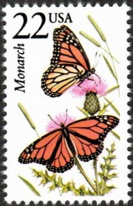 United States 2287 - Mint-NH - 22c Monarch Butterfly (1987) (cv $1.00)