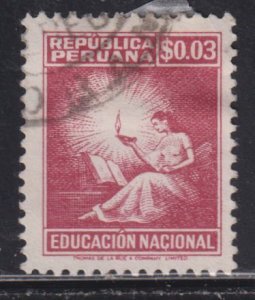 Peru RA35 Education 1952