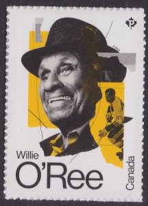 Canada 3402 Willie O'Ree P single MNH 2023