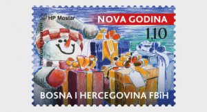 Bosnia / Bosnië - Postfris/MNH - Complete set Christmas 2022