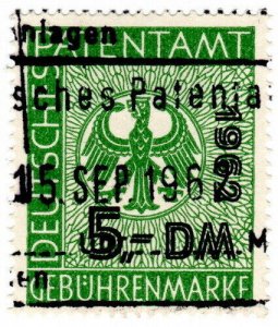 (I.B) Germany Revenue : Patent Office Fees 5DM