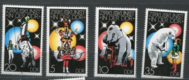 Germany 1978 Mi 2364-7 MNH Circus  g2291hs