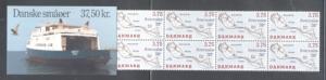 Denmark Sc 1022 1995 Avernako stamp booklet mint NH