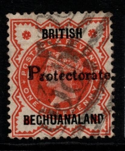 BECHUANALAND SG40 1888 ½d VERMILION USED 