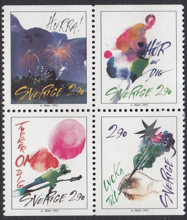 Sweden 2024-7 MNH - Greetings Stamps