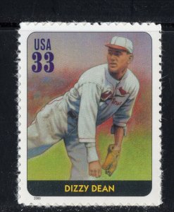 3408s * DIZZY DEAN ~ LEGENDS  * US Postage Stamps   MNH