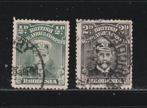 Rhodesia 119, 122 U King George V