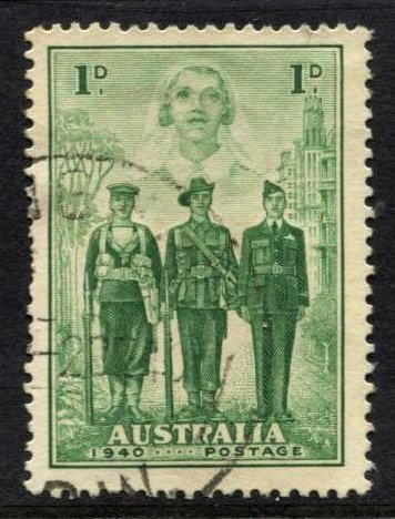 STAMP STATION PERTH - Australia #184 Australia Participation in WWII - Used