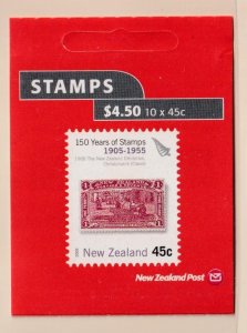 NEW ZEALAND 3 DIFFERENT NZ 150yrs OF STAMPS BOOKLETS PO FRESH AT FACE VALUE