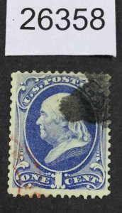 US STAMPS #145 USED LOT #26358