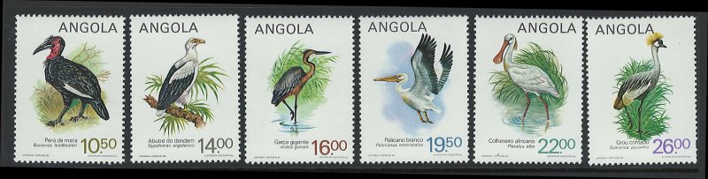 Angola Scott 683-688 MNH! Water Fowl!