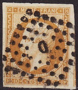 FRANKREICH FRANCE [1853] MiNr 0012 II ( O/used ) [11]