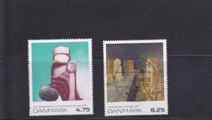 Denmark  Scott#  1386-7  Used  (2007)  Modern Art