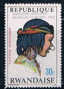 Rwanda 551 Unused Toubou Woman (R0375)+