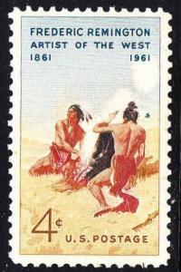 U.S.#1187 The Smoke Signal - Remington 4c Single, MNH.