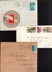Israel 1949-1958 Group of 24 Covers See Scans 