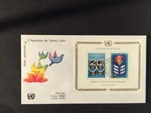UN FDC Scott 324, Unaddressed, see image, Free Shipping