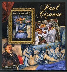 SIERRA LEONE 2023 PAUL CEZANNE PAINTINGS SOUVENIR SHEET MINT NEVER HINGED