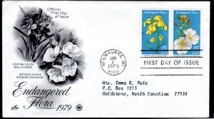 US  FDC 1783-1786, Endangered Flora  ...   7500604