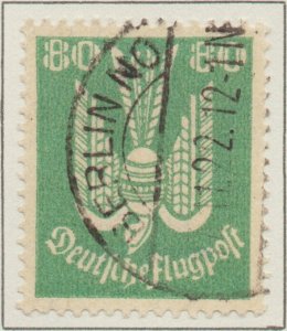 Germany Airmail Deutsche Flugpost Air post 80 pf Weimar Republic SG222 1922
