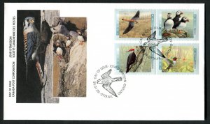 1591-1594 Canada 45c Birds of Canada Official FDC